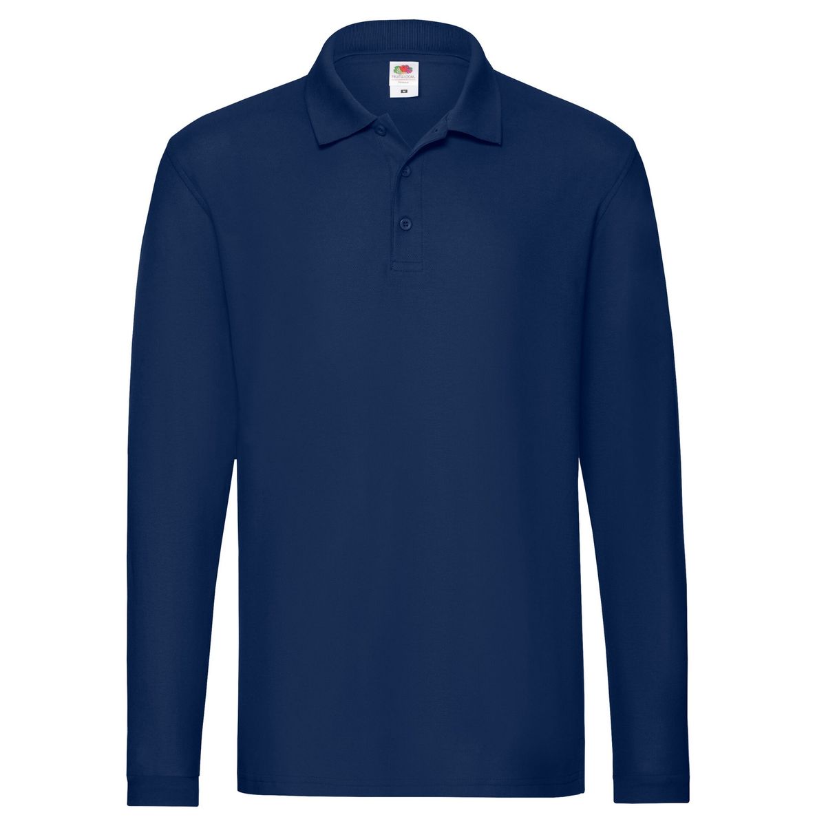 Herren Langarm Poloshirt