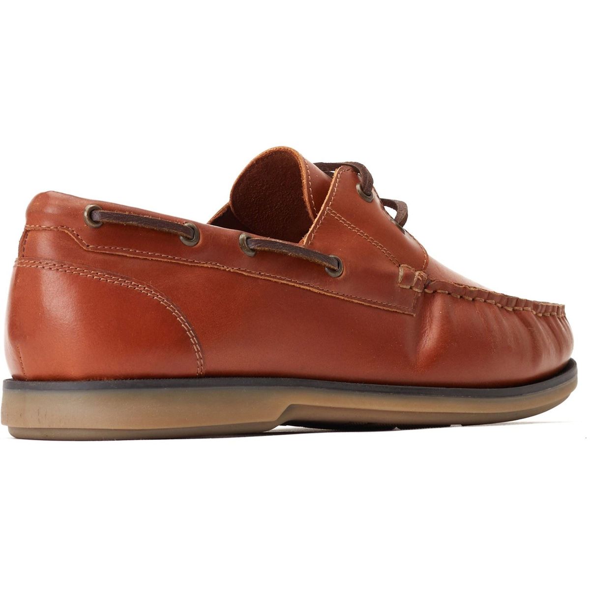 Klassische Bootsschuhe aus poliertem Leder