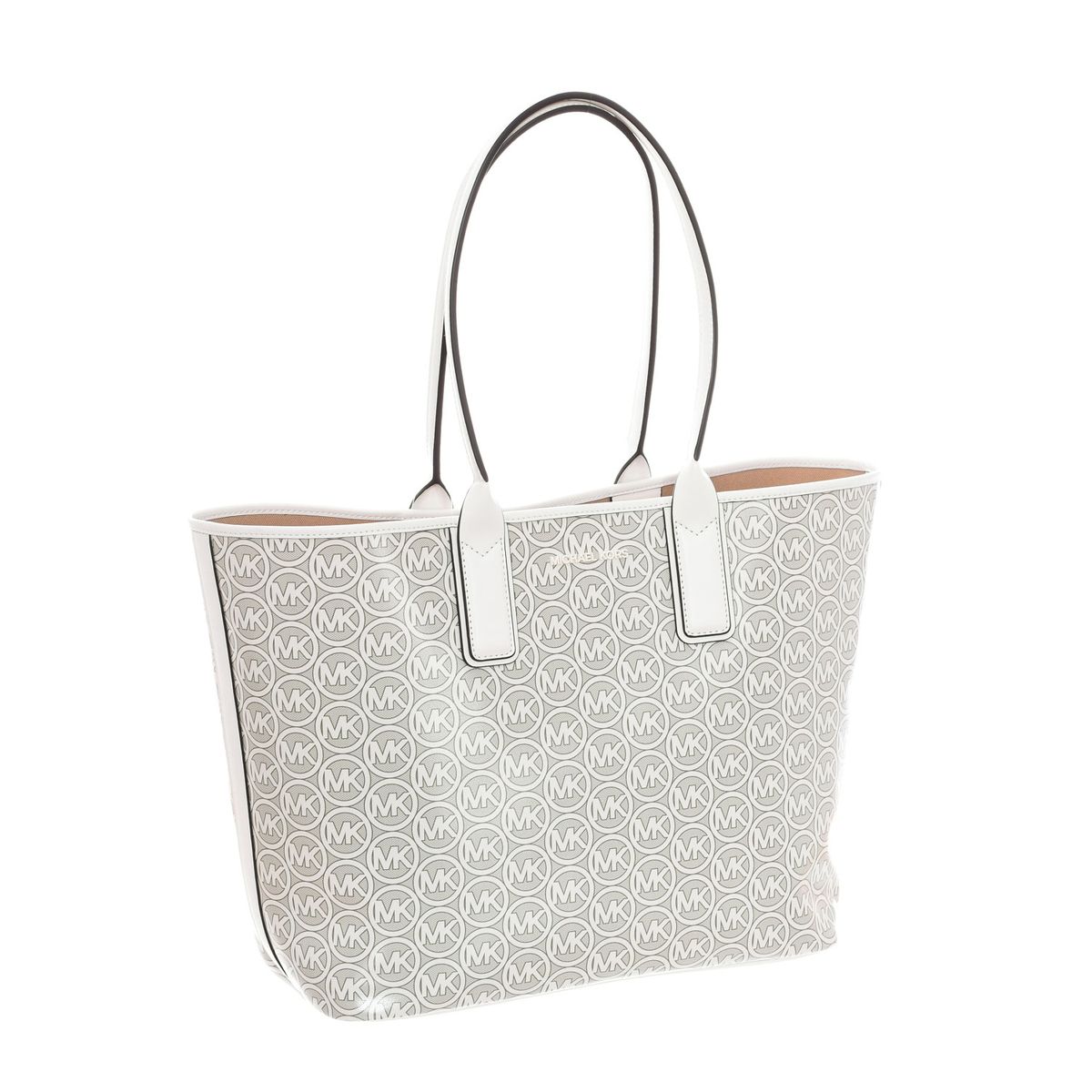Elegante Tragetasche mit Monogramm-Print