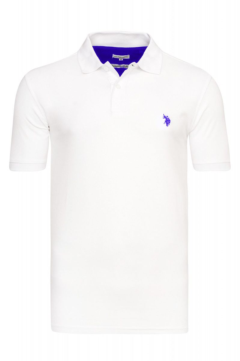 Klassisches Baumwoll-Poloshirt, kurze Ärmel