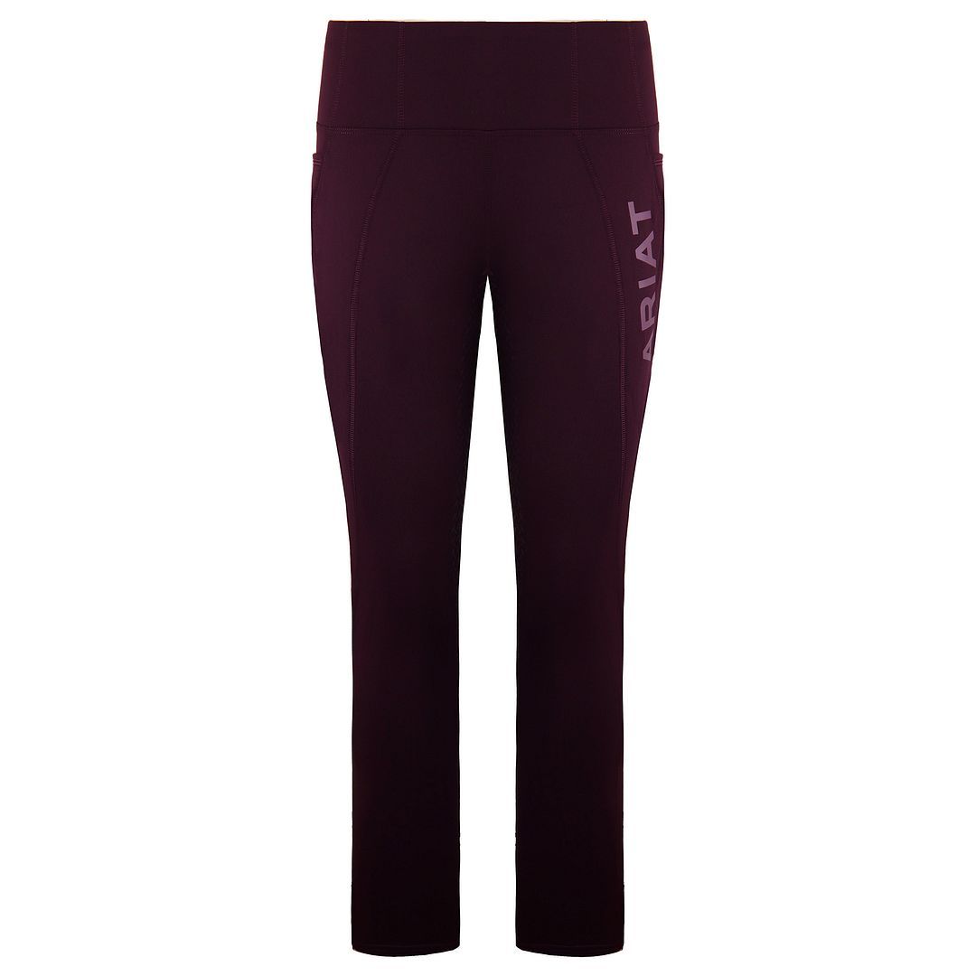 Ariat Seat Grip Damen Burgunderei reiten dicht