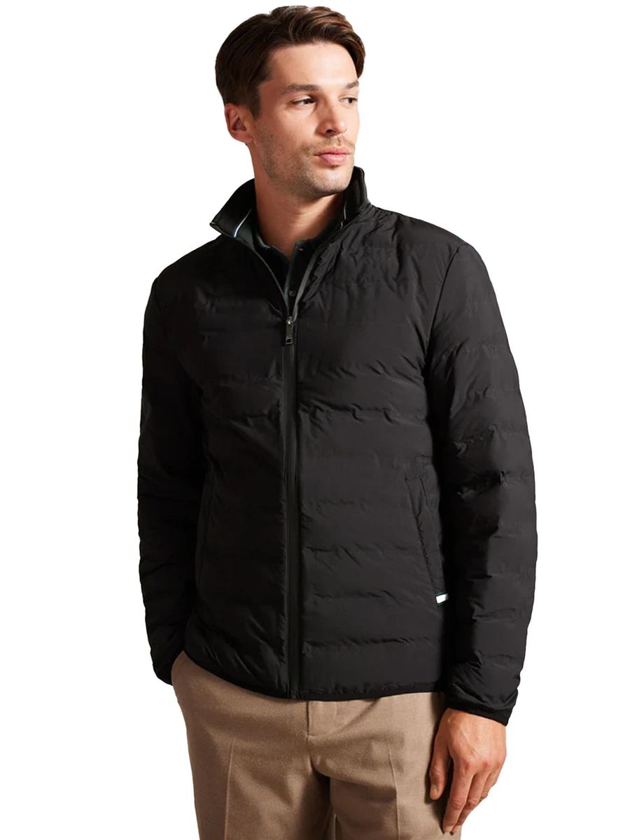 Herren Gepolsterte Leichte Pufferjacke
