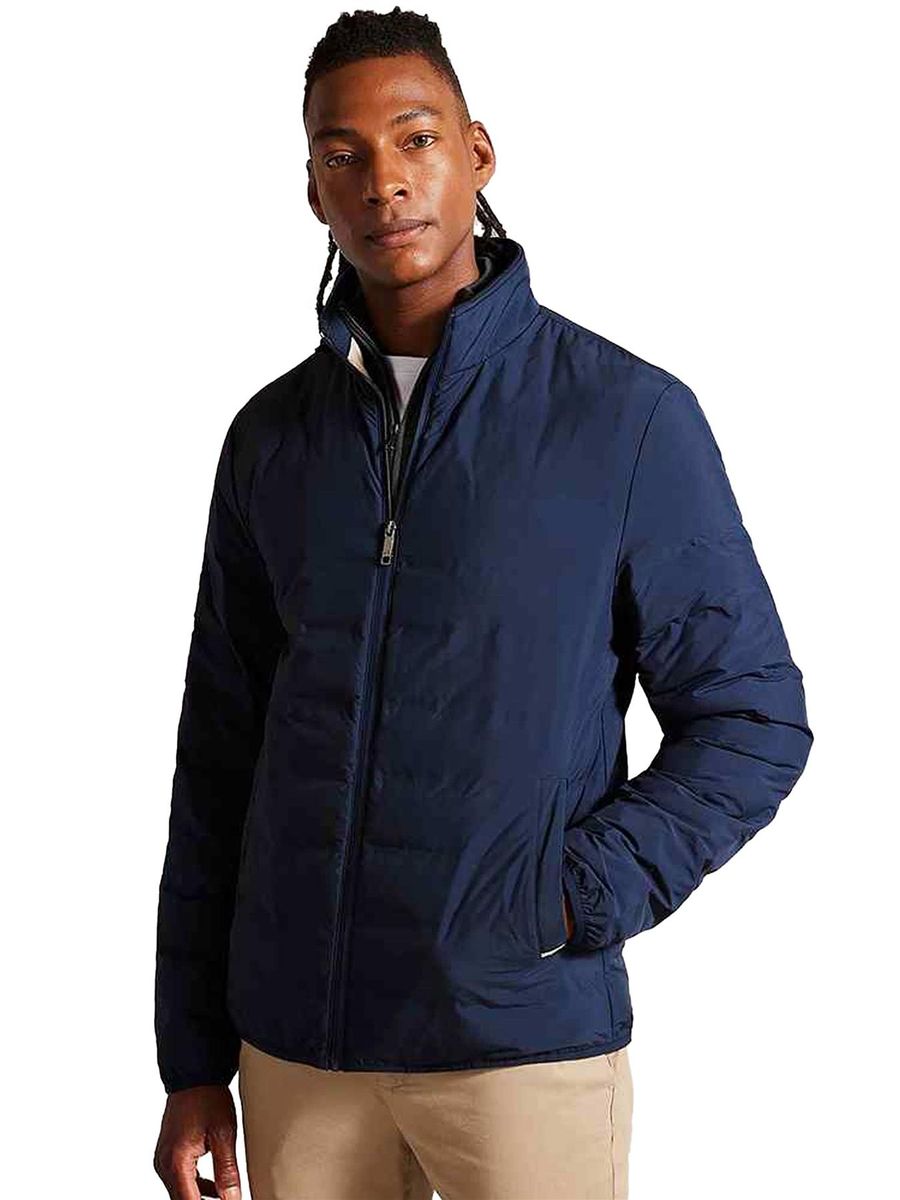 Herren Gepolsterte Leichte Pufferjacke