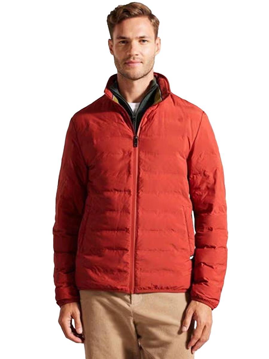 Herren Gepolsterte Leichte Pufferjacke
