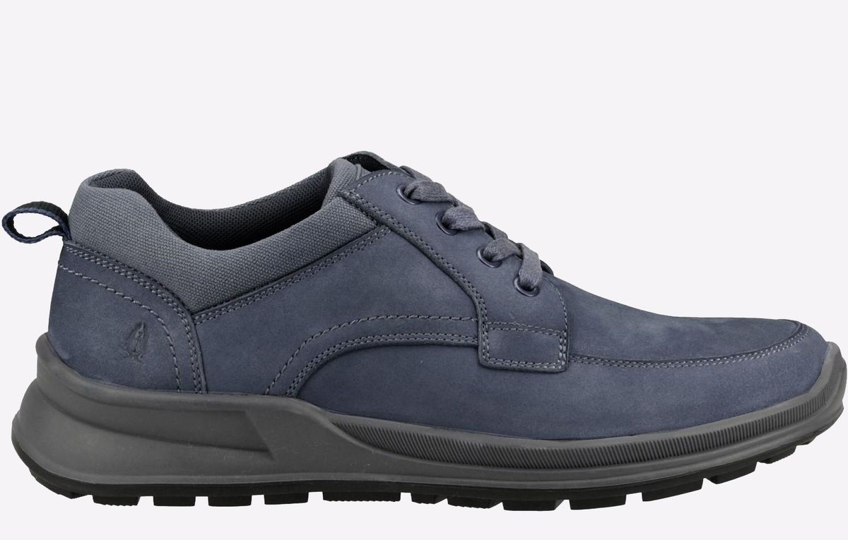 Hush Puppies Adam Nubuk Herren Marineblau Schnürschuhe