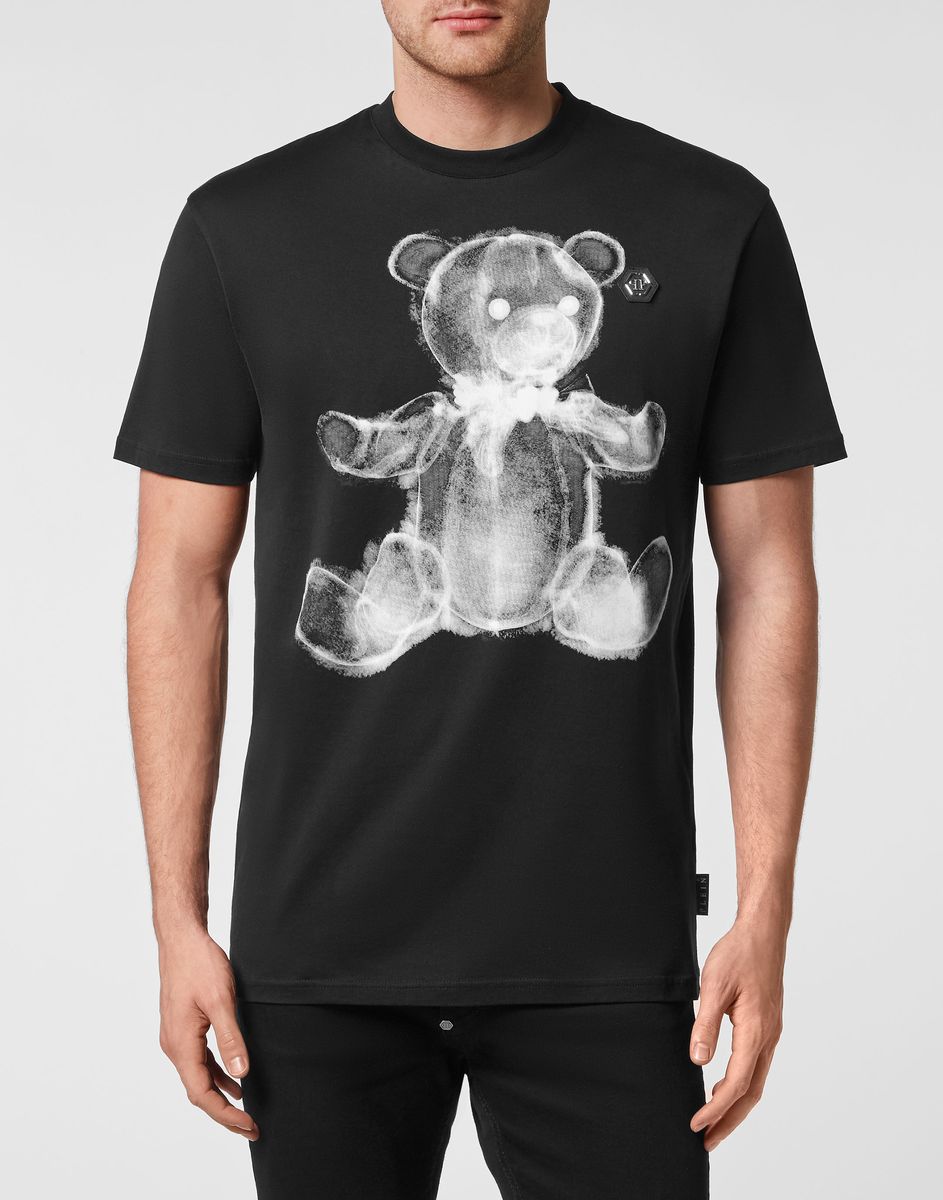 T-Shirt mit Teddybär-Grafikprint