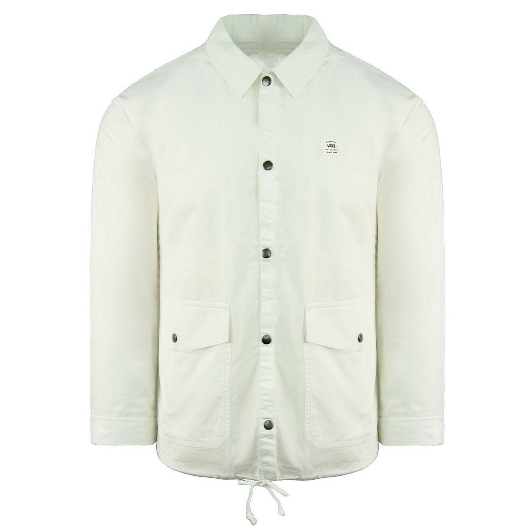 Off-White Baumwoll-Twill Arbeitsjacke