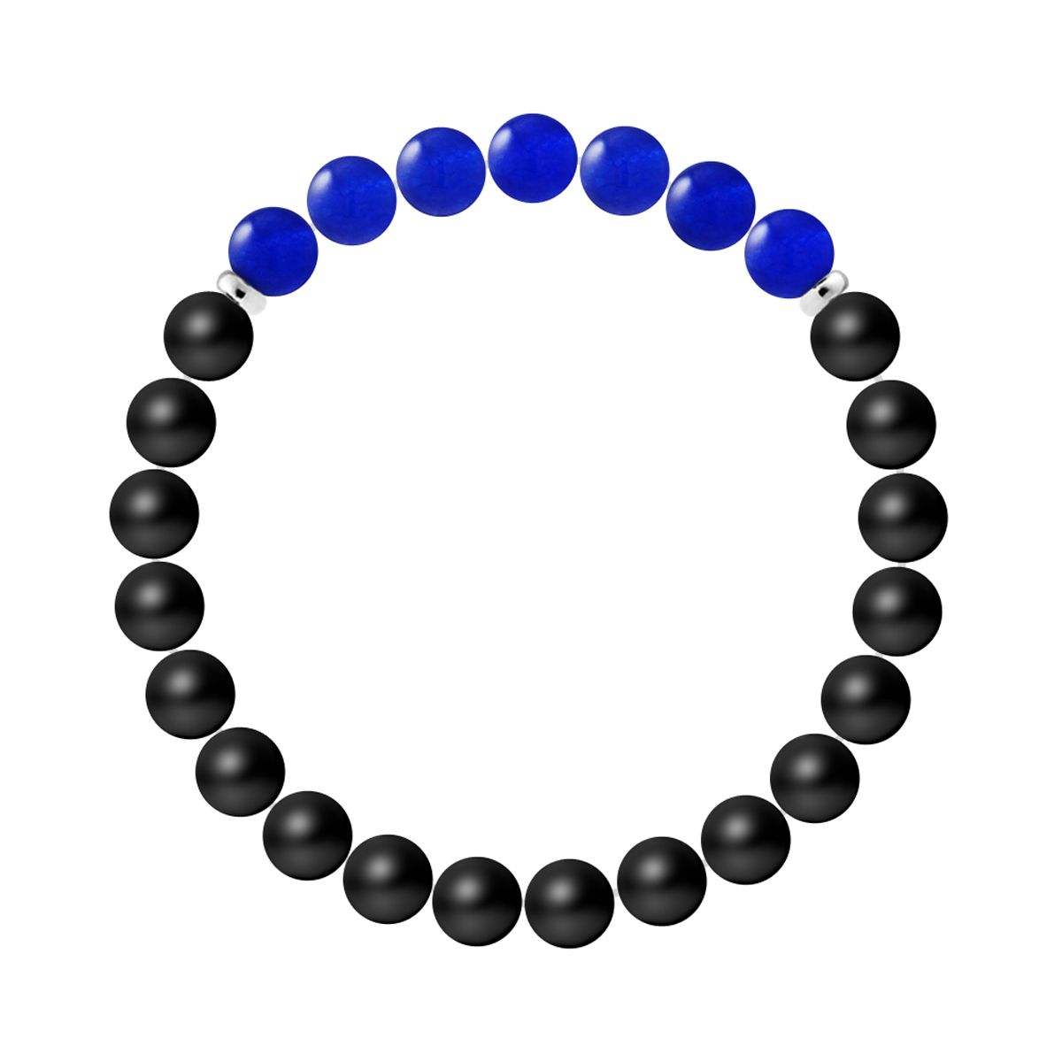 Armband mit Achat und Chalcedon Perlen