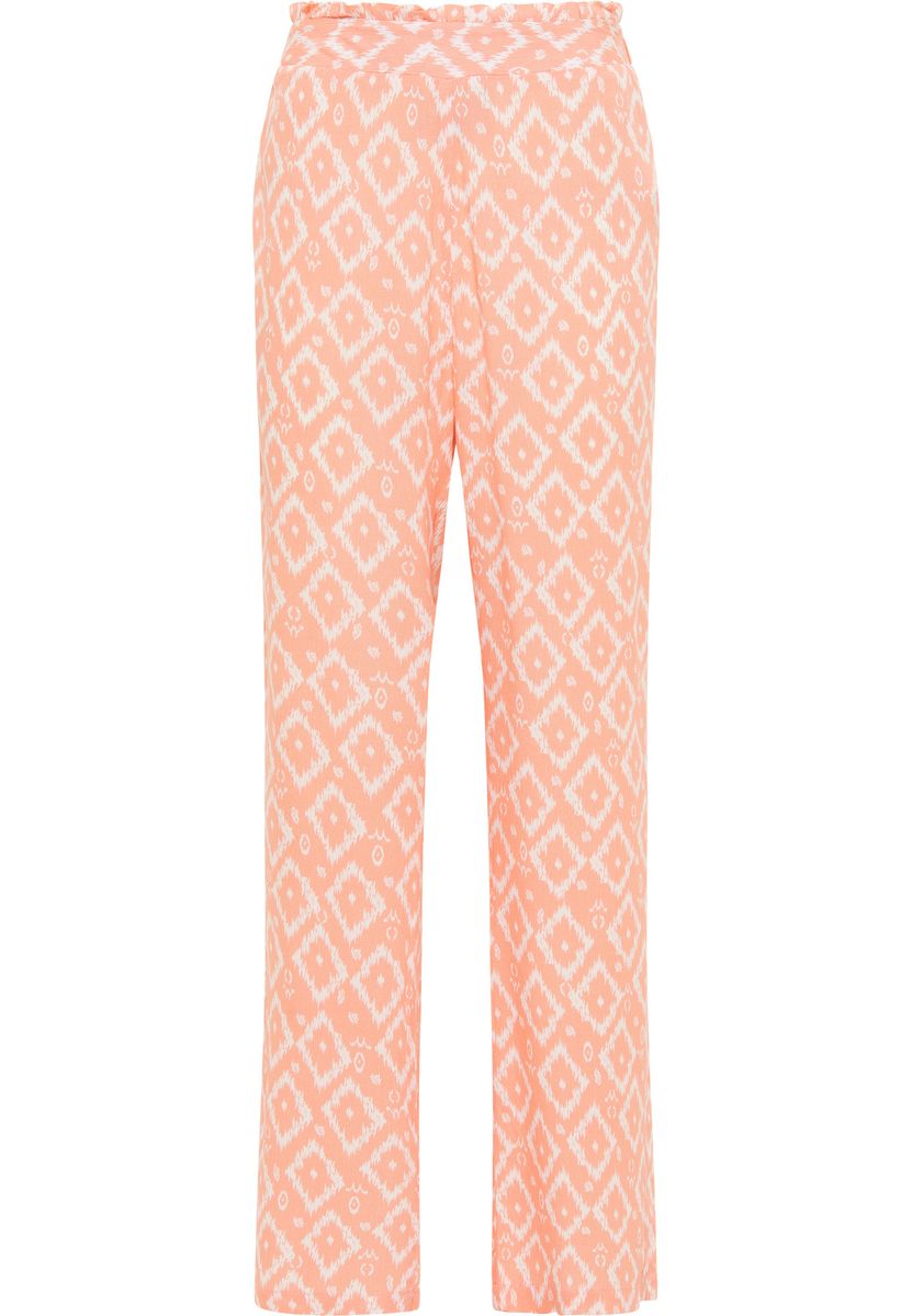 Weite Hose mit Ethno-Print