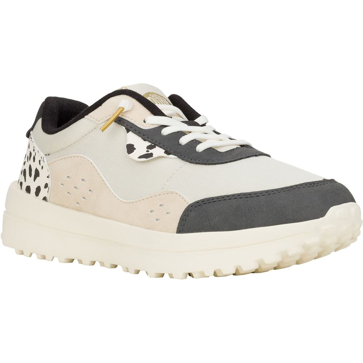 HEYDUDE Hayden Shine Polyester Damen Elfenbein/Multi Turnschuhe