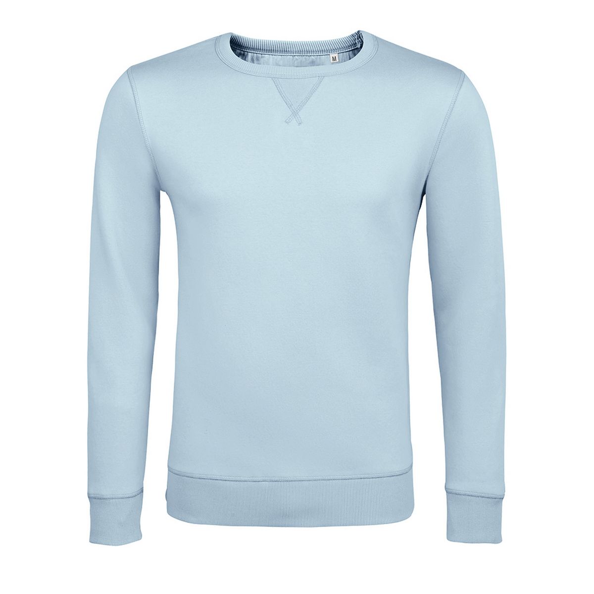 Klassisches Baumwoll-Sweatshirt mit Rundhalsausschnitt