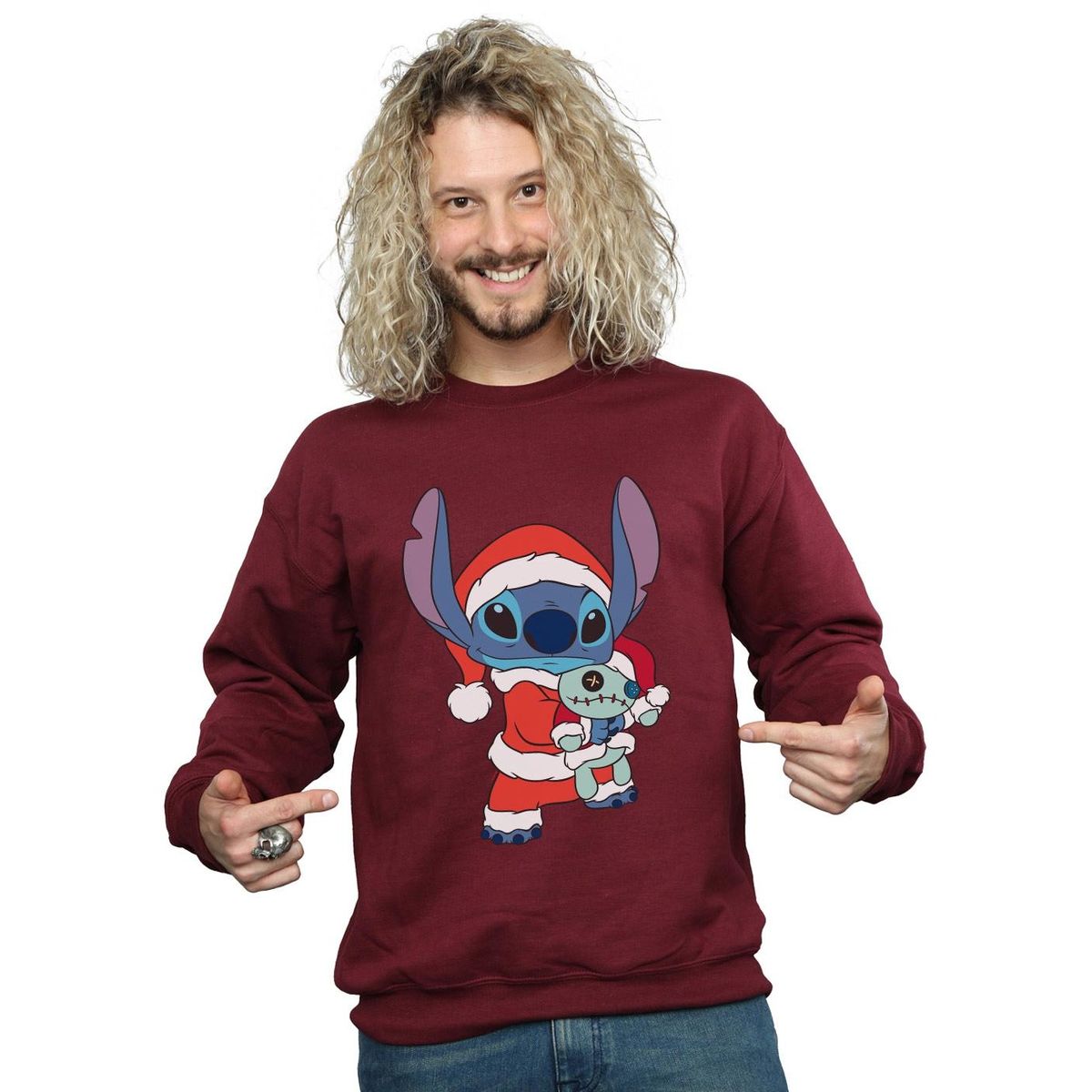 Festives Stitch und Scrump Sweatshirt