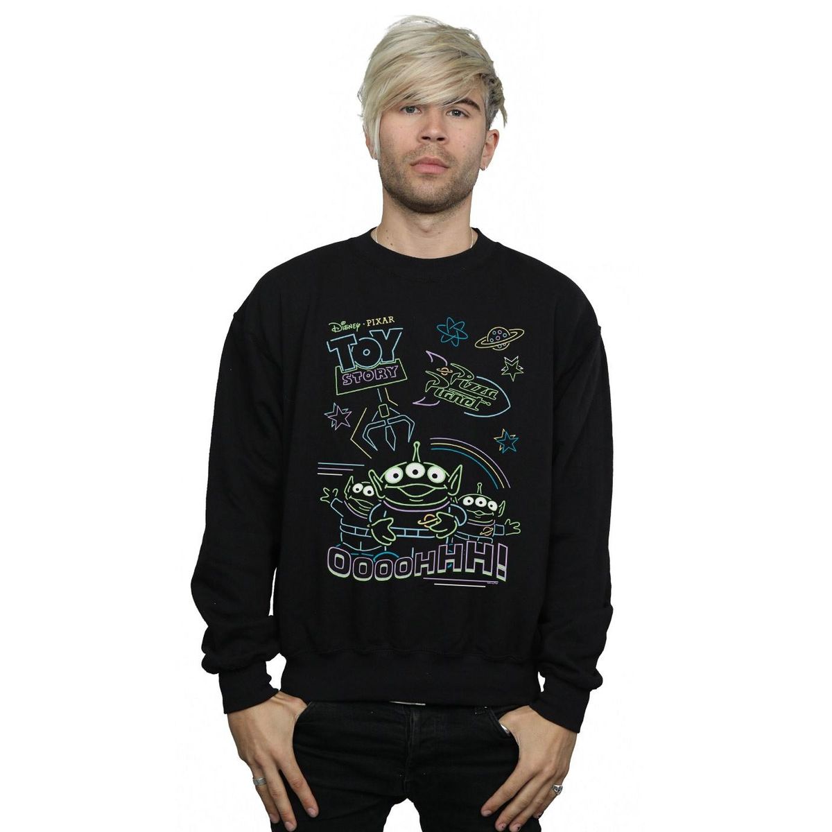 Toy Story Neon Alien Sweatshirt