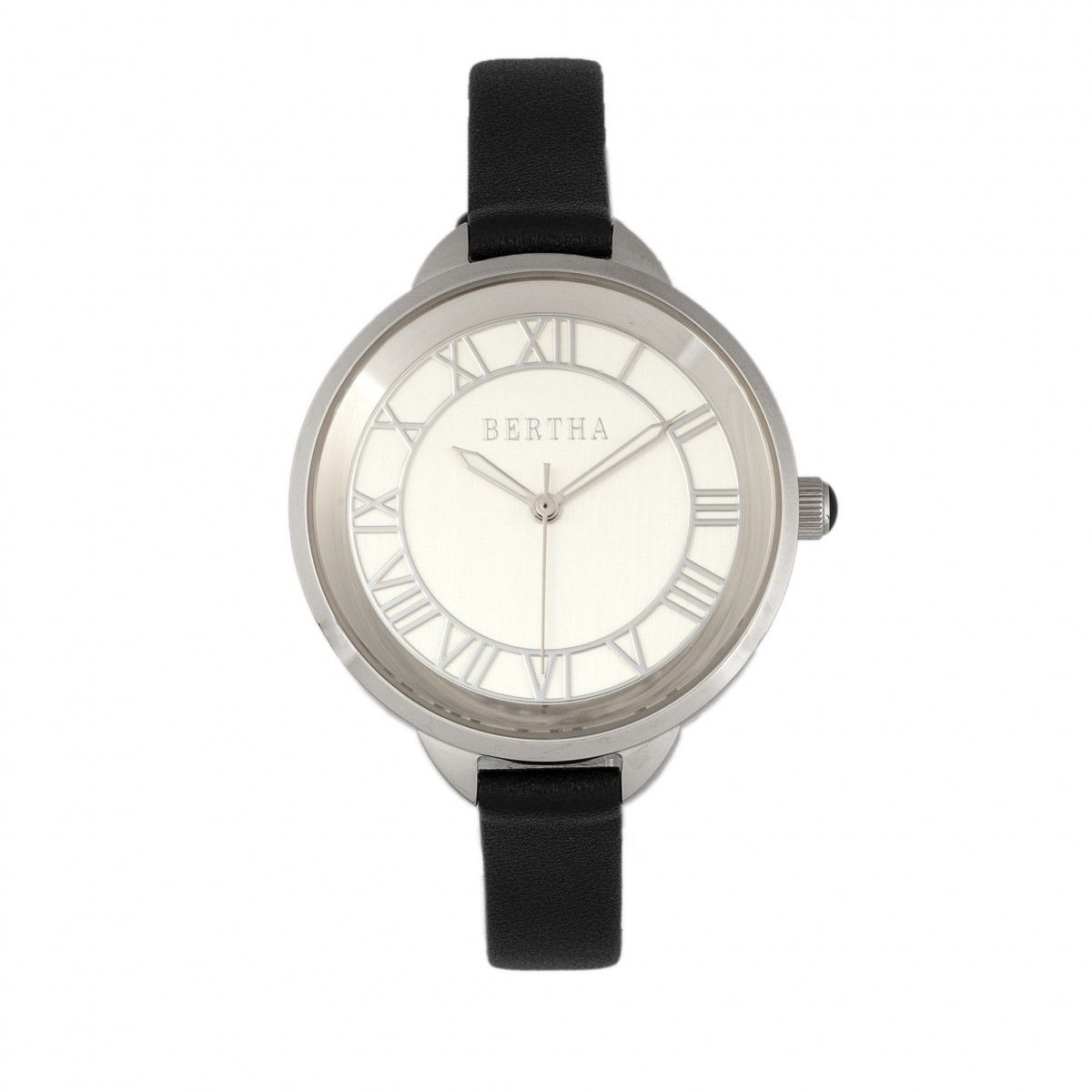 Elegante Goldfarbene Römische Ziffern Uhr