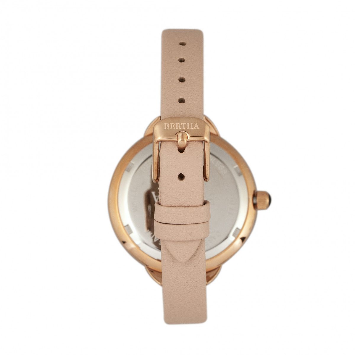 Madison Sonnenschliff Lederarmbanduhr