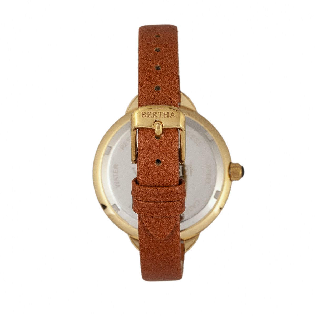 Madison Sonnenschliff Lederarmbanduhr