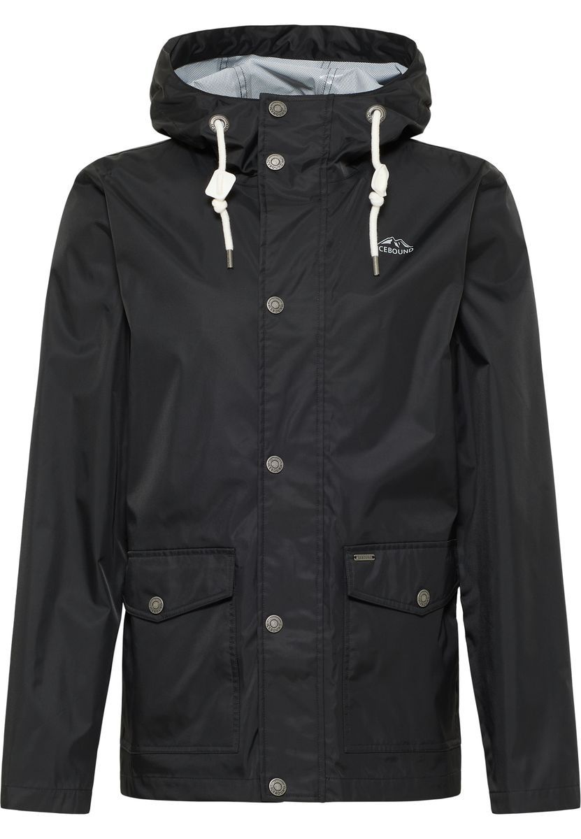 ICEBOUND Regenjacke Herren Schwarz