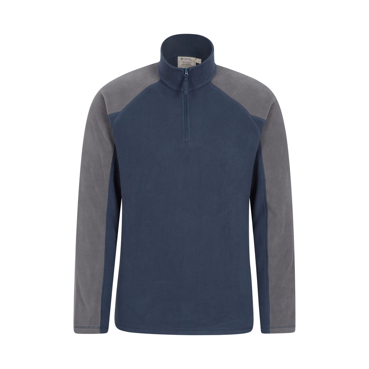 Herren Fleece-Pullover mit Halbreißverschluss