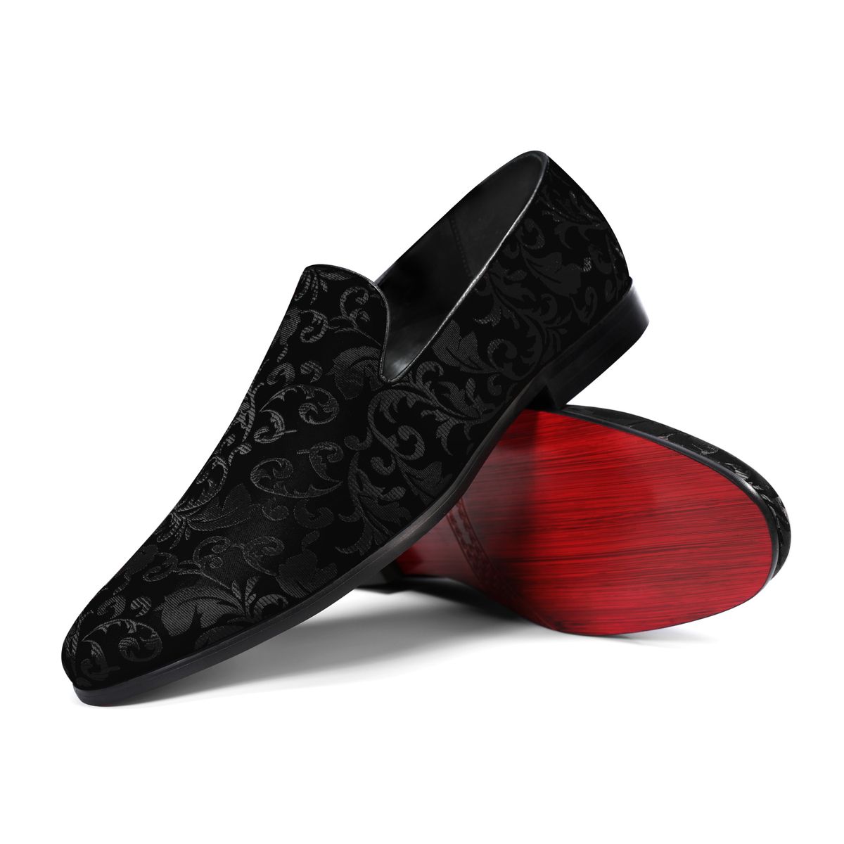 Elegante Slipper mit Jacquard-Muster