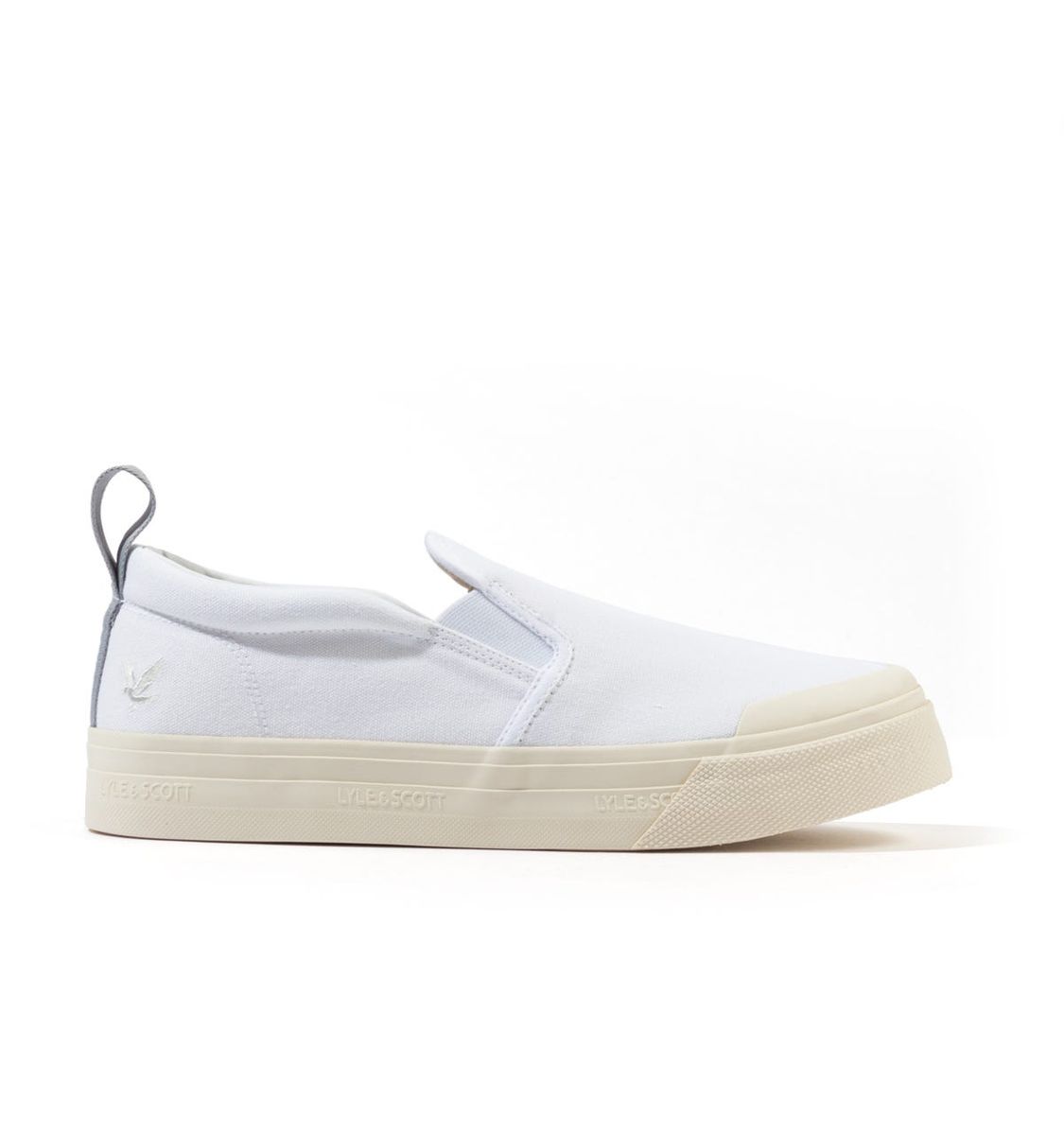 Canvas Slip-On Sneaker mit Fersenschlaufe