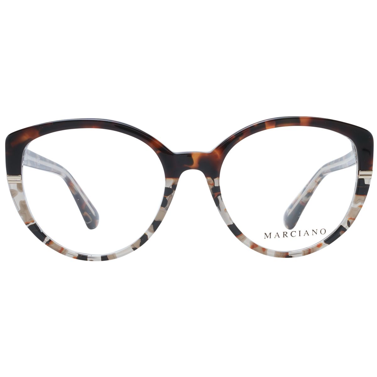 Zweifarbige Cat-Eye Brillenfassung