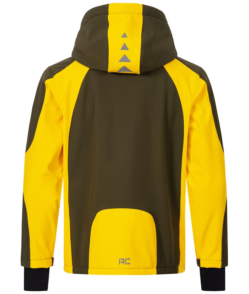 Outdoor Softshell-Funktionsjacke mit Kapuze