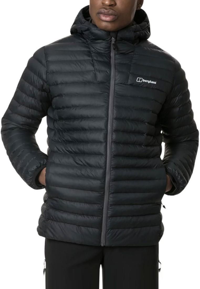 Herren Isolierte Pufferjacke mit Kapuze