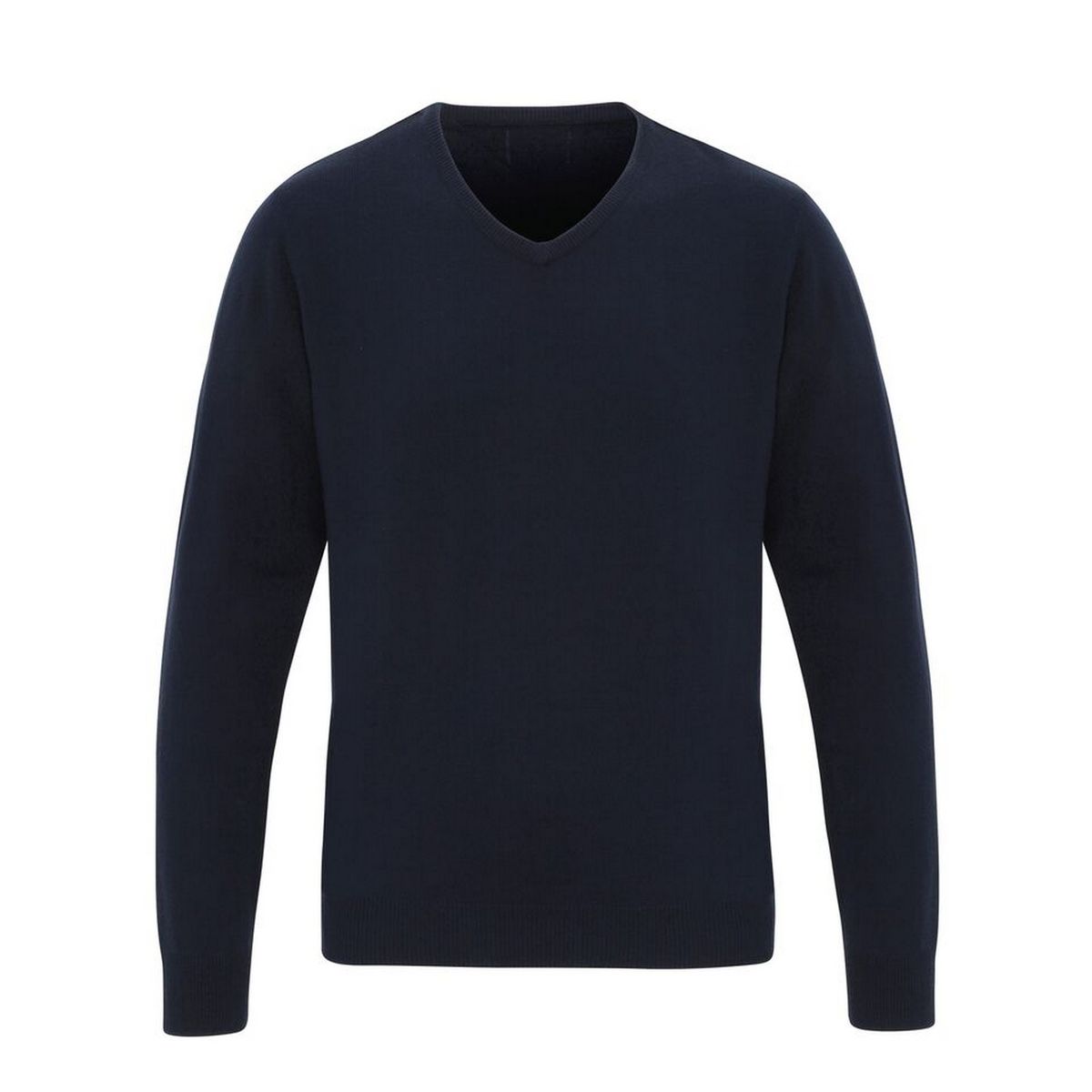 Essentieller Strickpullover mit V-Ausschnitt