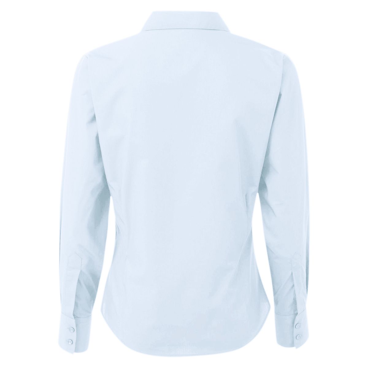 Klassische Taillierte Popeline-Bluse