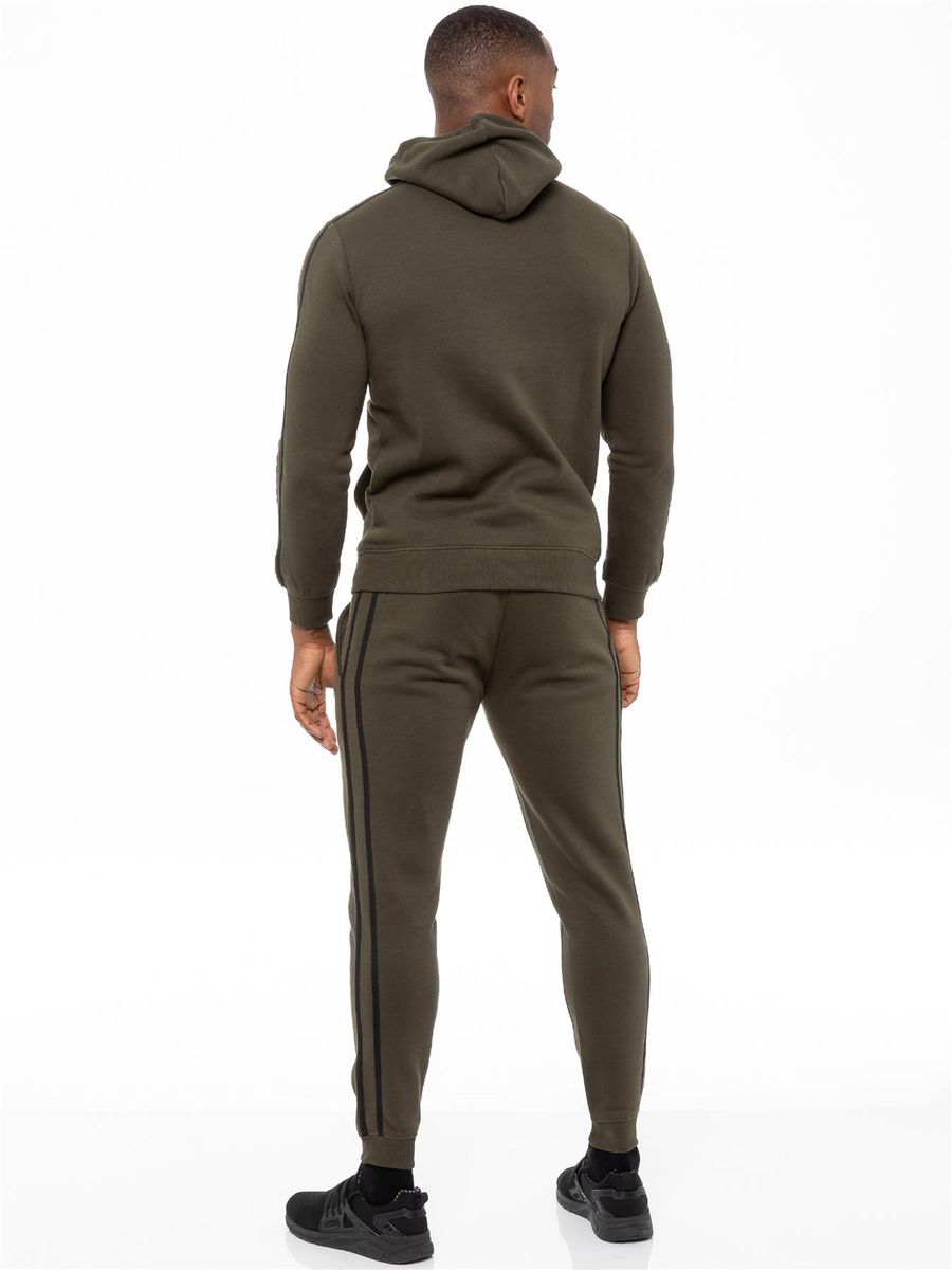 Slim-Fit Kapuzen-Trainingsanzug Set