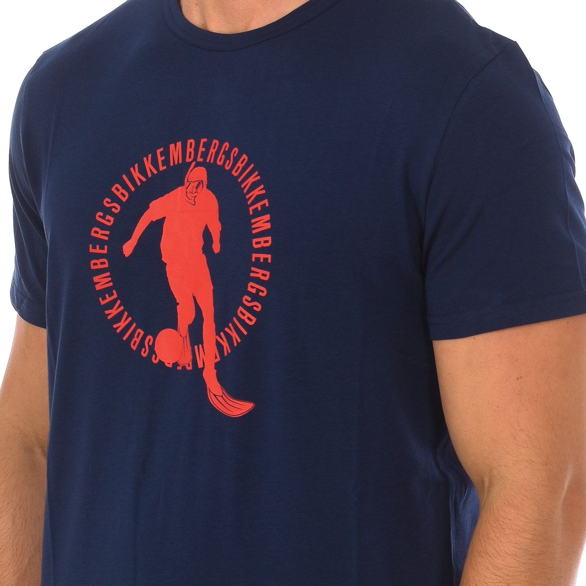 T-Shirt mit Grafik-Logo und Rundhalsausschnitt