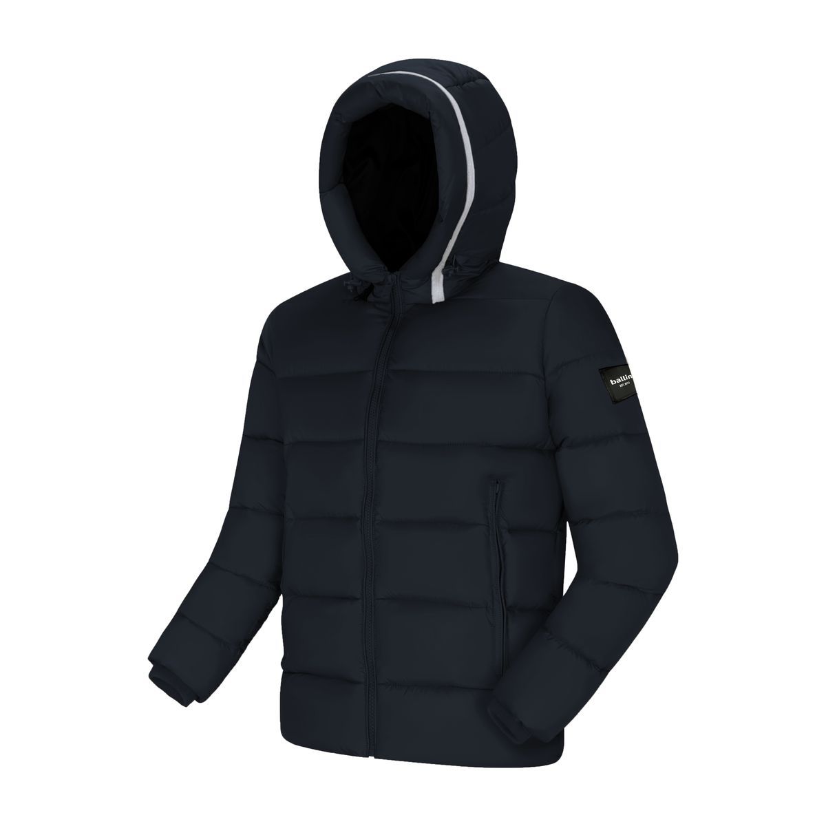 Herren Winterjacke mit Kapuze und Polsterung