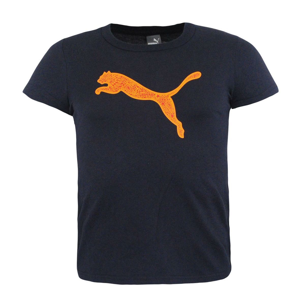 Damen Grafikdruck T-Shirt Marineblau