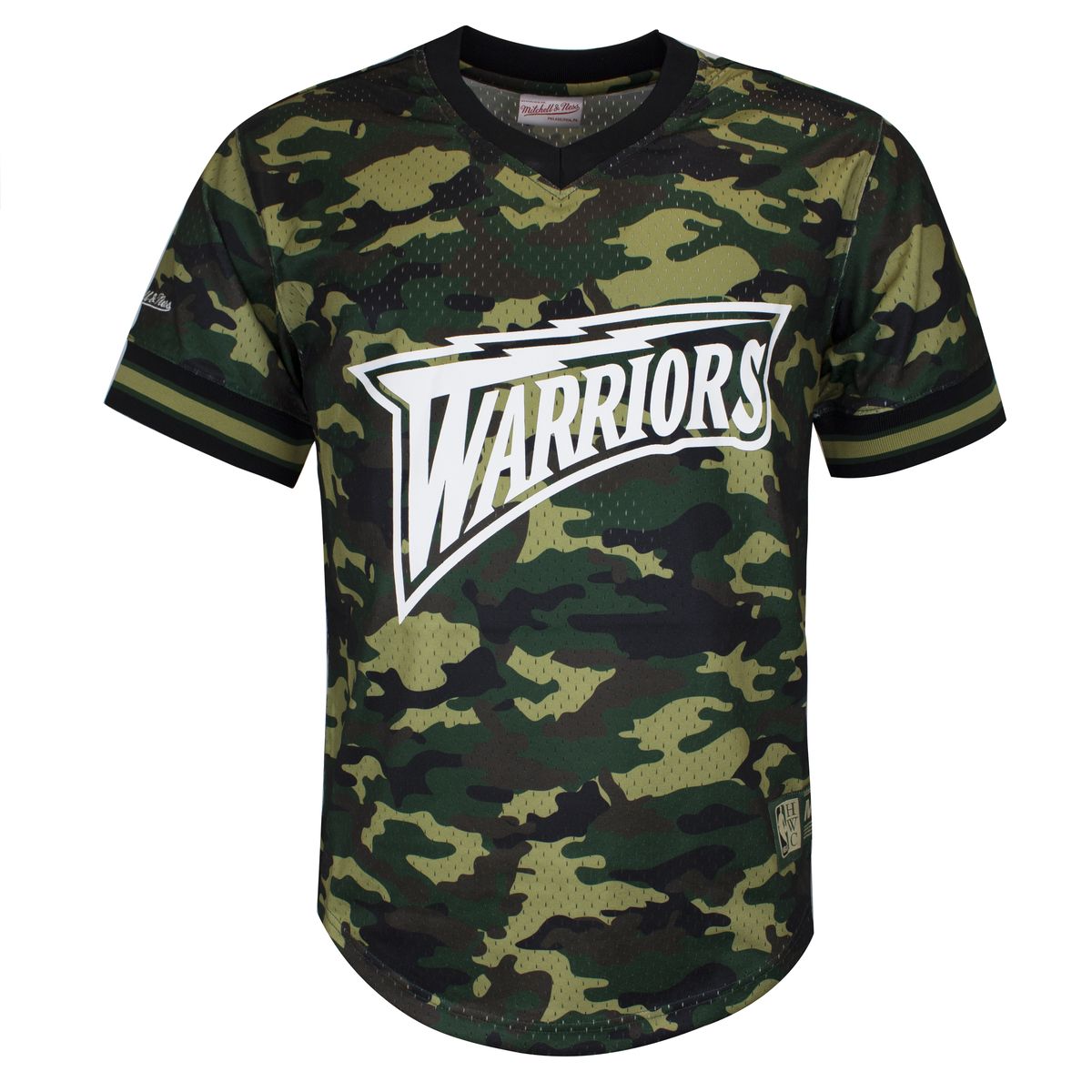 Golden State Warriors Camouflage Mesh Shirt