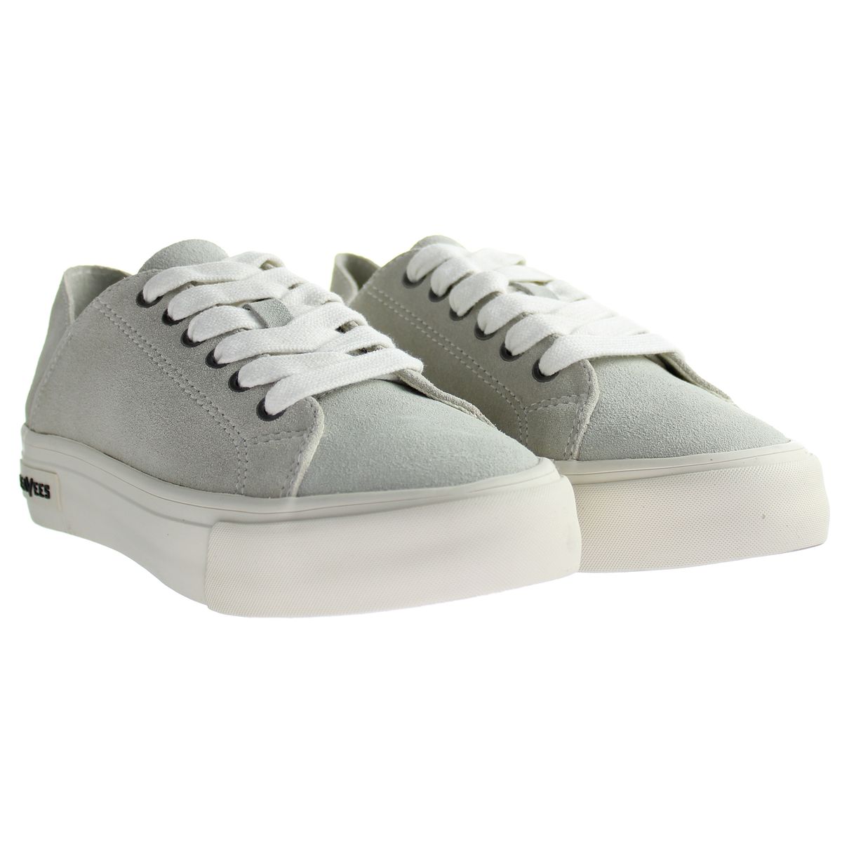 Plateau-Sneaker aus Wildleder