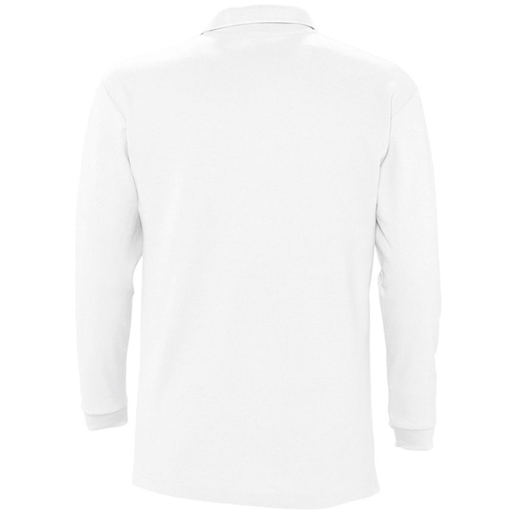 Klassisches Langarm-Poloshirt aus Baumwolle