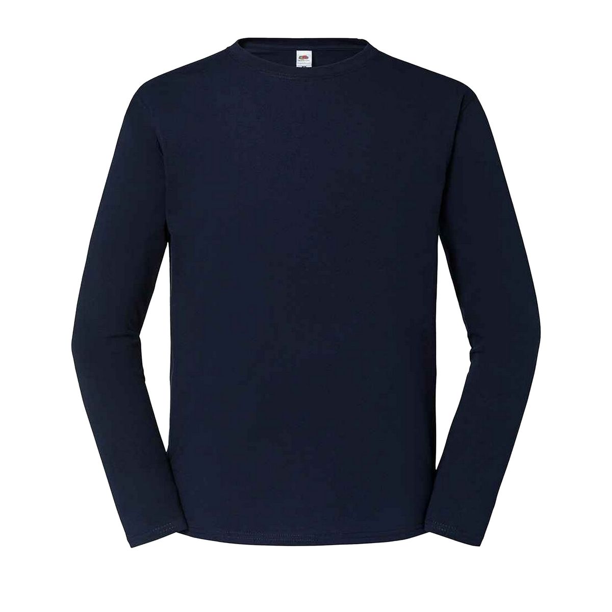 Herren Marineblaues Langarm T-Shirt