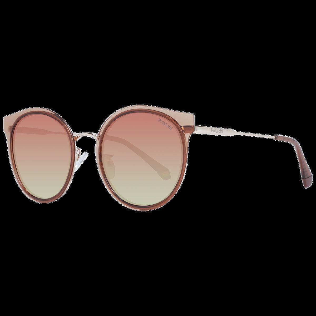 Runde Sonnenbrille mit Brauensteg-Detail