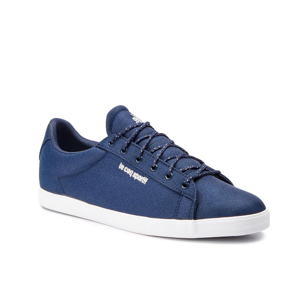 Niedrige Canvas-Plimsolls mit Metallic-Effekt