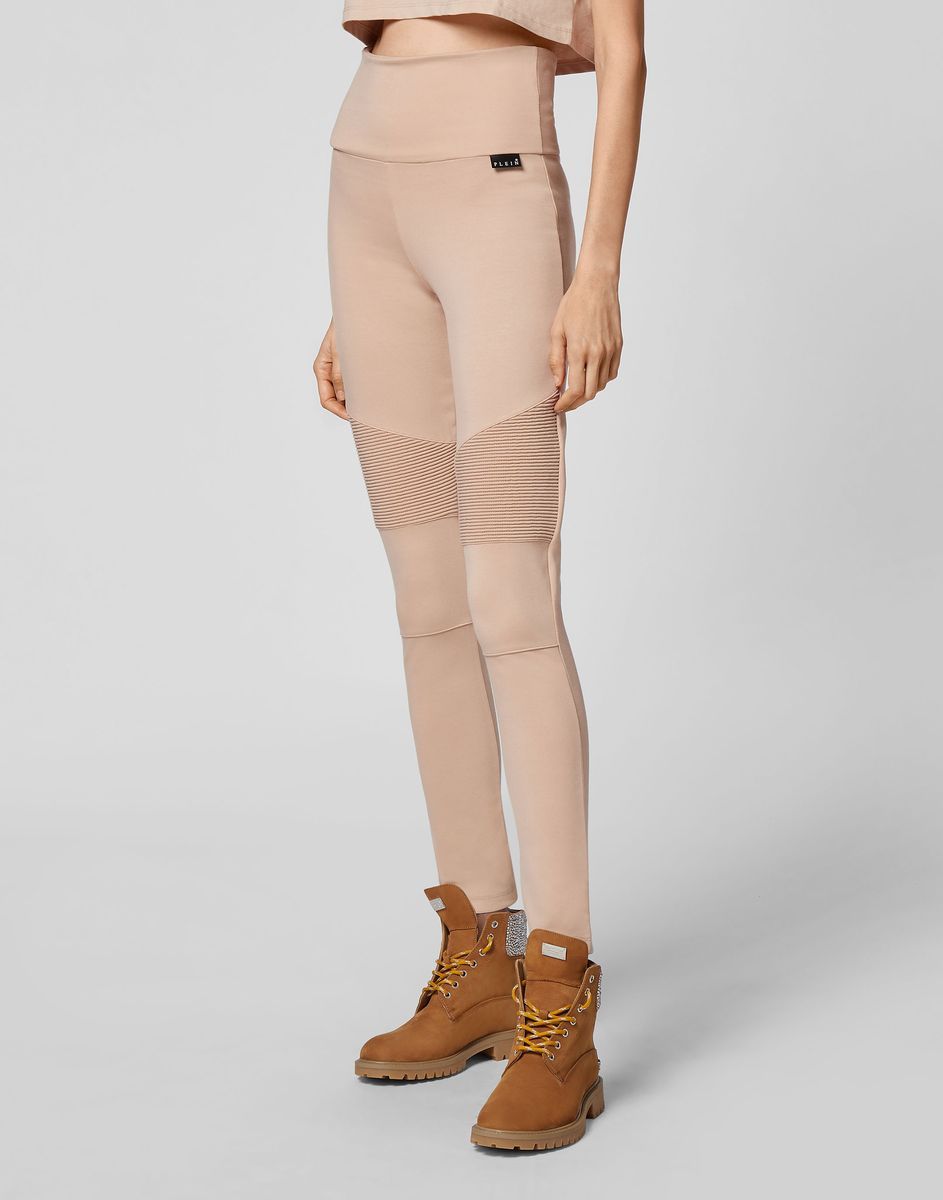 Biker Leggings mit Hoher Taille