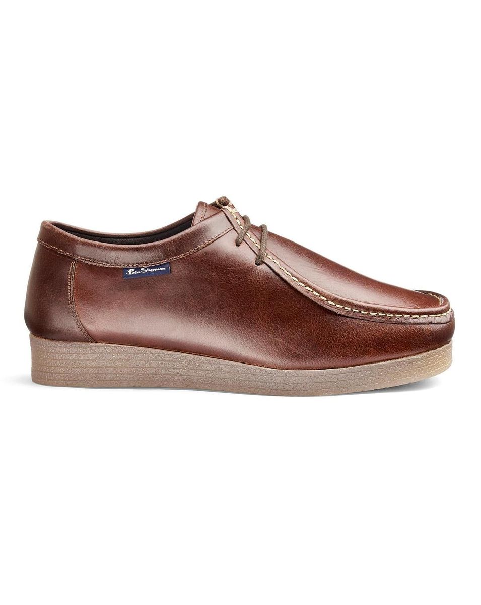 Klassischer Mokassin-Lederschuh