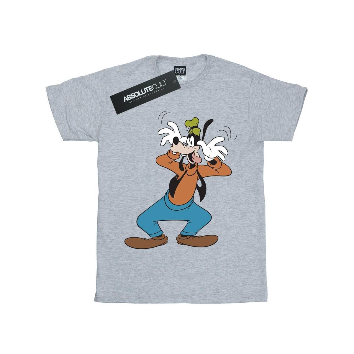 Cartoon Goofy Grafik T-Shirt