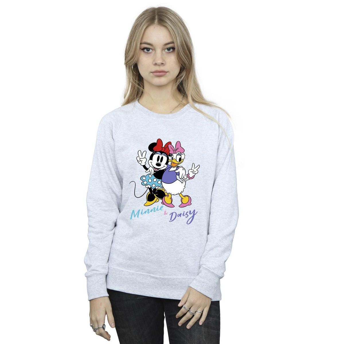 Minnie und Daisy Charakter-Sweatshirt