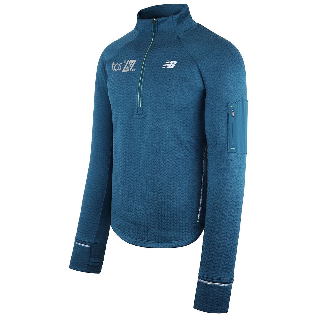 Technisches Half-Zip Marathon Oberteil