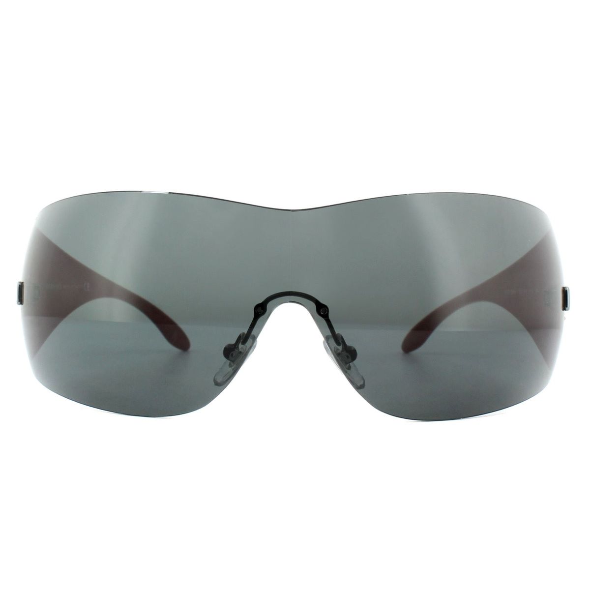 Schildförmige Unisex-Sonnenbrille