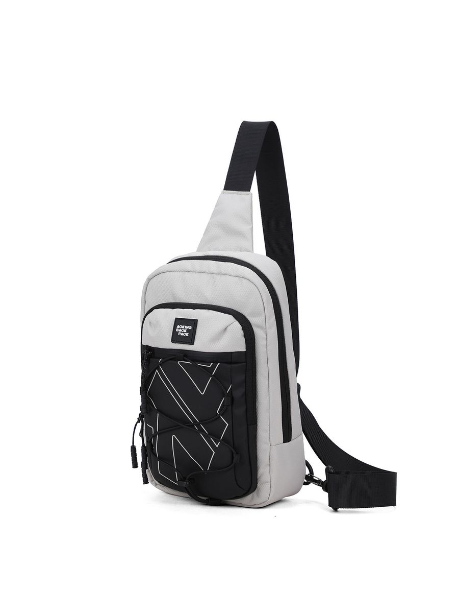Crossbody-Tasche im Techwear-Stil