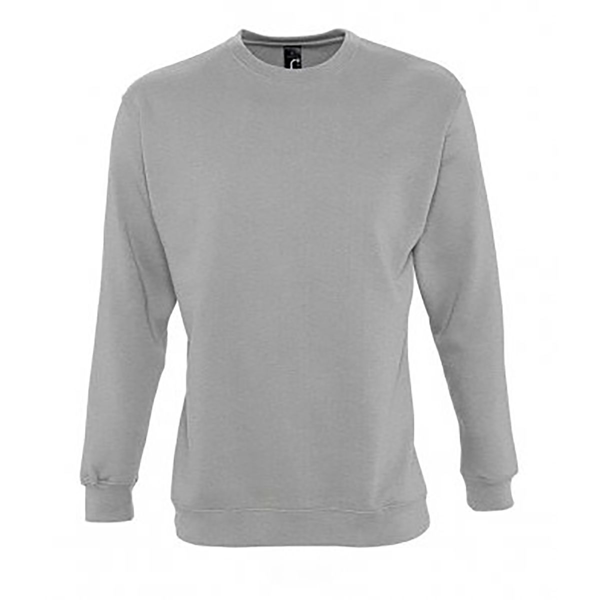 Klassisches Langarm-Sweatshirt mit Rundhalsausschnitt