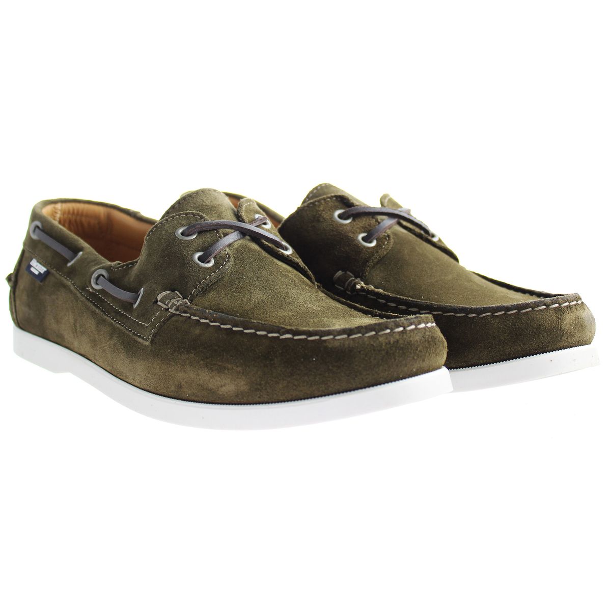 Klassische Bootsschuhe aus Wildleder