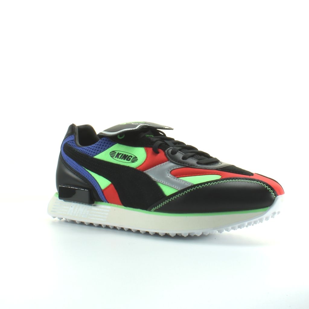 Mehrfarbige Retro-Laufschuhe