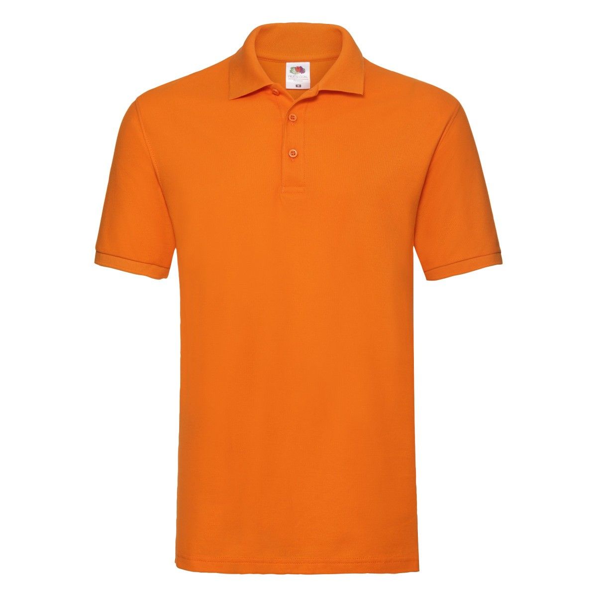 Oranges Premium Baumwoll-Piqué-Poloshirt